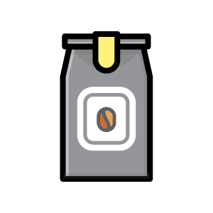 Specialty Coffee Bag Icon